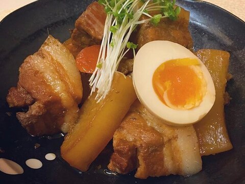 材料を切って炊飯ボタンを押すだけ！簡単角煮⭐️